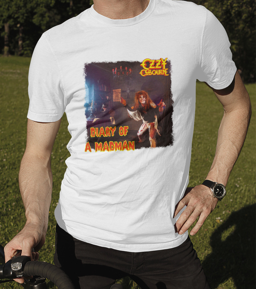 Ozzy Osbourne Diary Of A Madman Album Cover T-Shirt