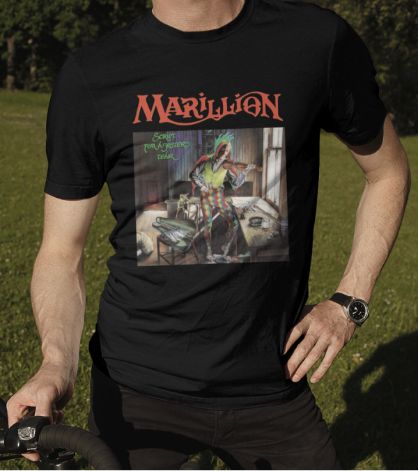 Marillion Script For A Jester's Tear Vintage Album T-Shirt