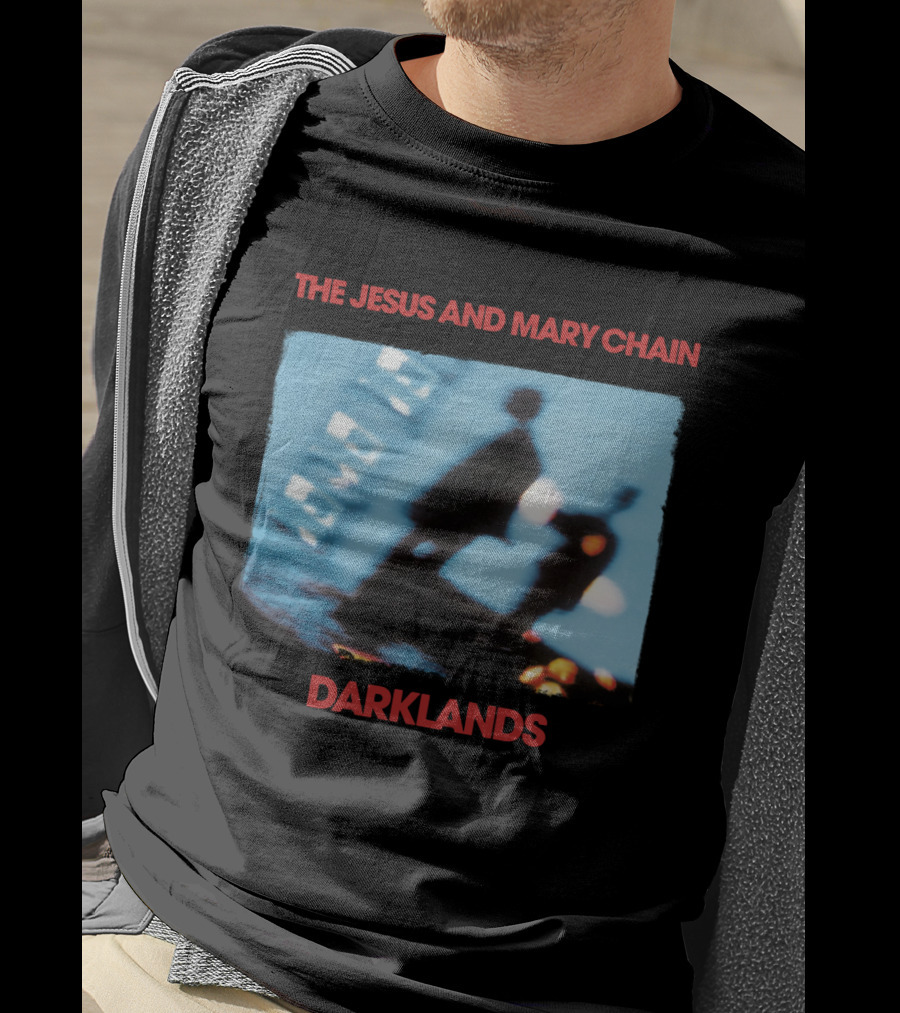 The Jesus And Mary Chain Darklands Silhouette Album Cover T-Shirt