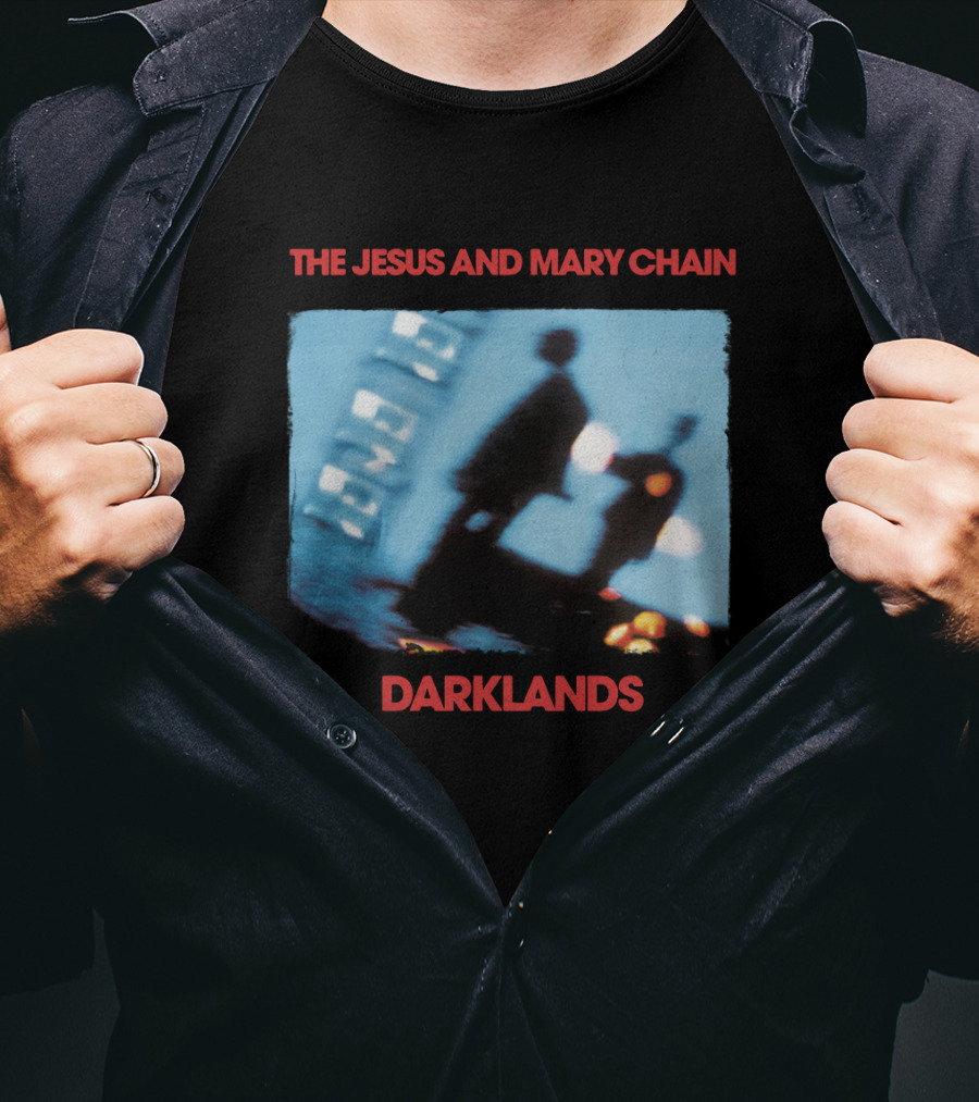 The Jesus And Mary Chain Darklands Silhouette Album Cover T-Shirt