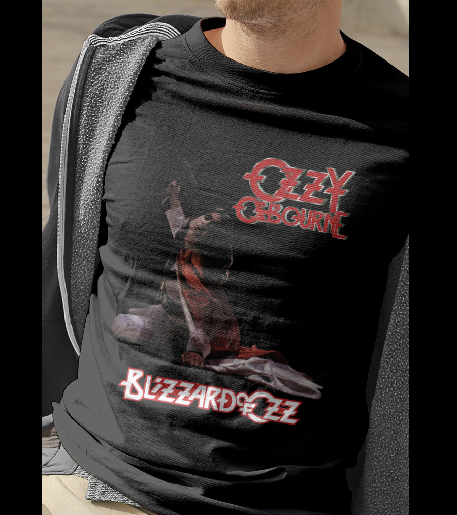 Ozzy Osbourne Blizzard Of Ozz Rock Album Art Classic T-Shirt