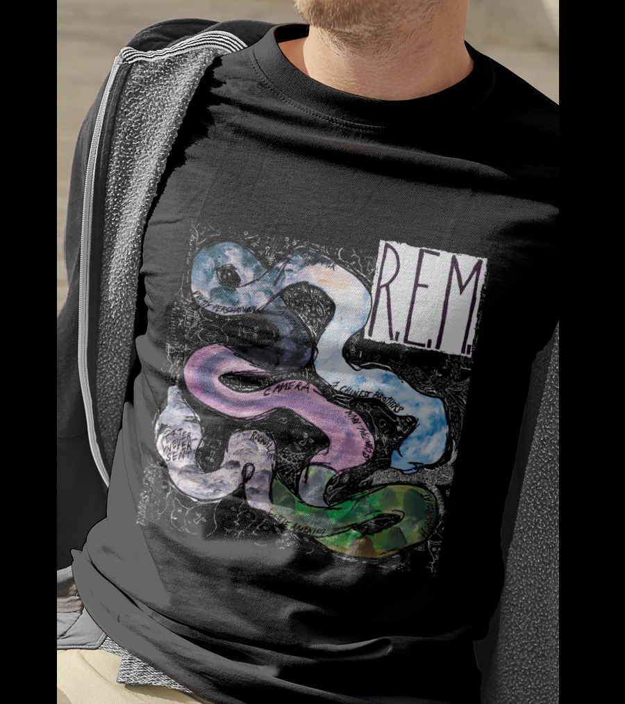 R.e.m. Reckoning Camera Seven Chinese Brothers Southeastern United States Letter Never Sent T-Shirt