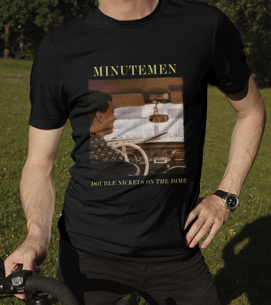 Minutemen Double Nickels On The Dime Album Cover Driving Scene T-Shirt