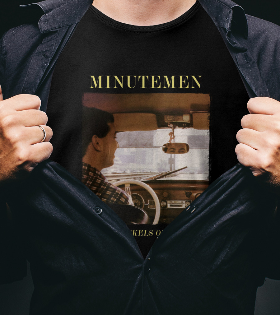 Minutemen Double Nickels On The Dime Album Cover Driving Scene T-Shirt