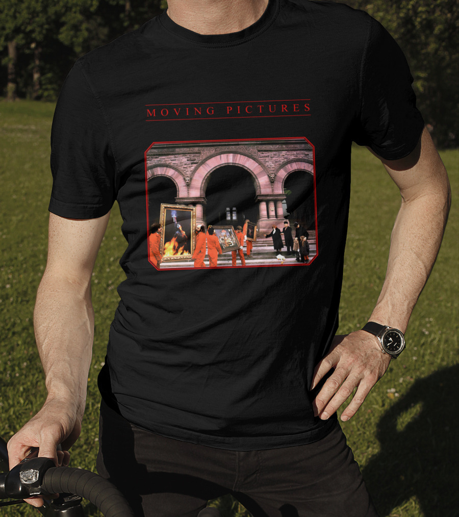 Rush Moving Pictures Album Cover Archway Scene T-Shirt