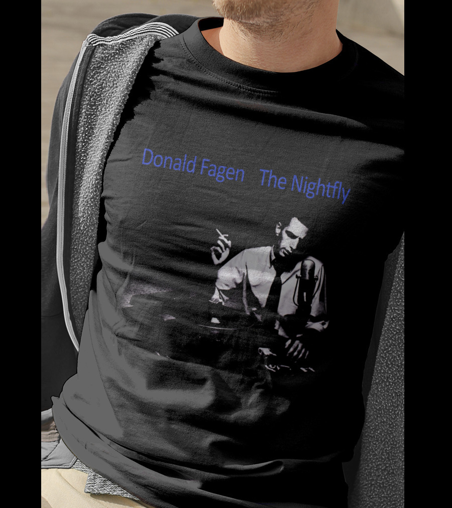 Donald Fagen The Nightfly Jazz Radio Host T-Shirt