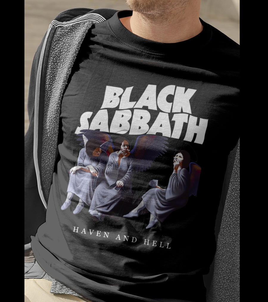 Black Sabbath Heaven And Hell Angels T-Shirt