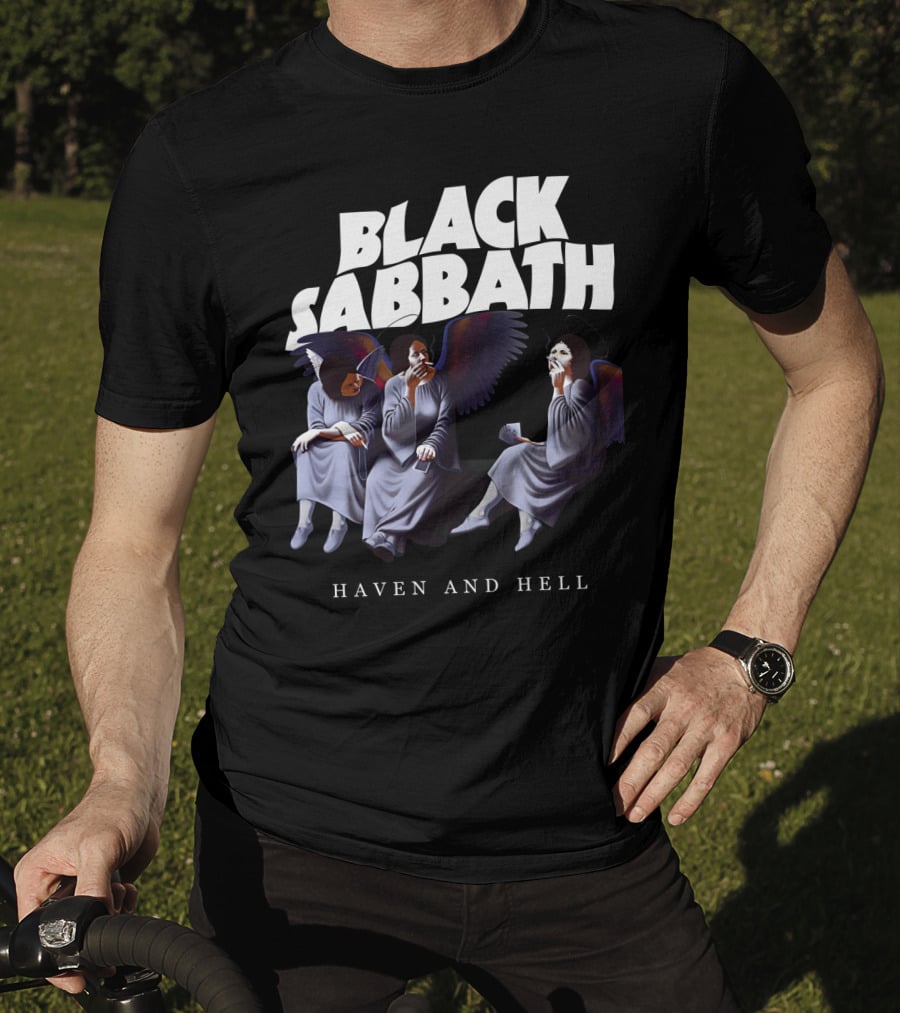 Black Sabbath Heaven And Hell Angels T-Shirt