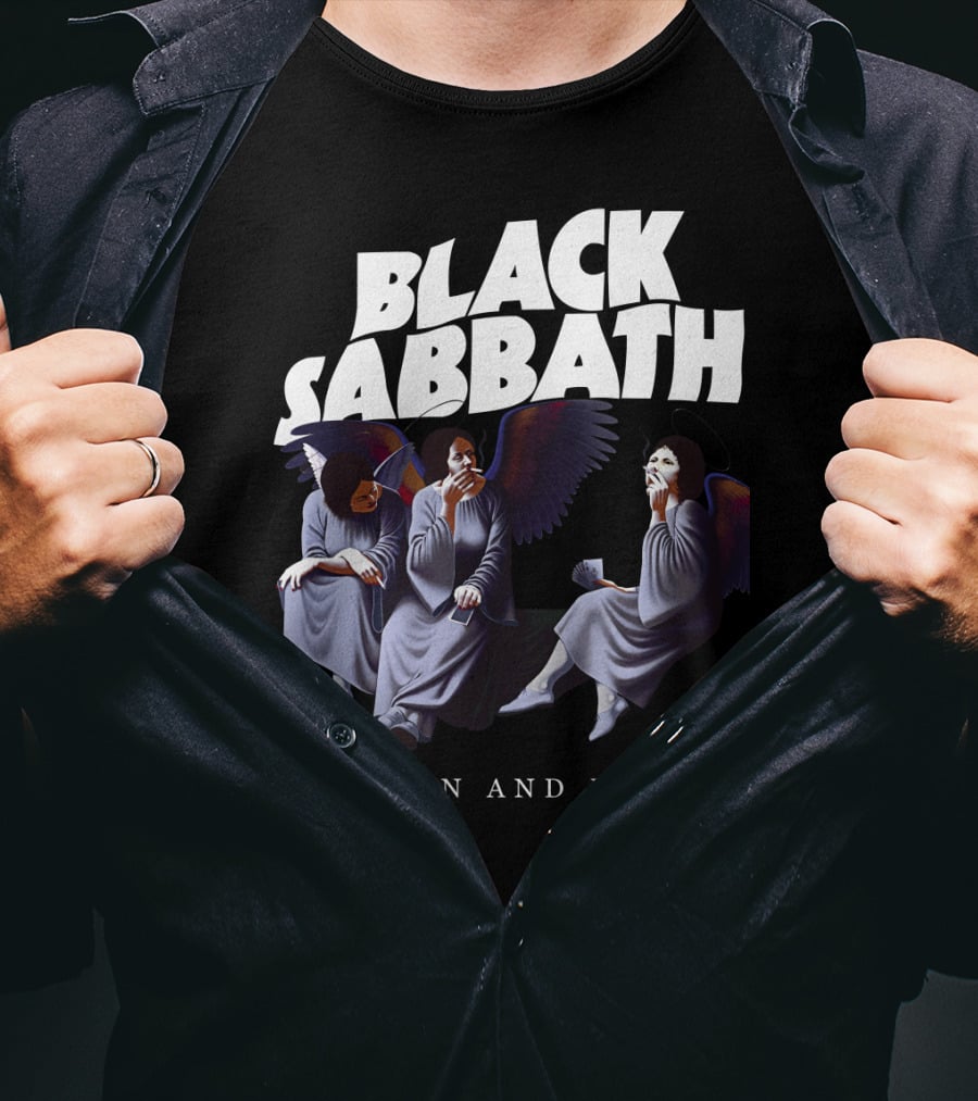 Black Sabbath Heaven And Hell Angels T-Shirt