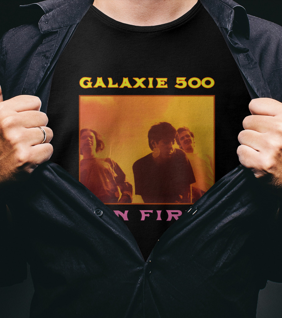 Galaxie 500 On Fire Album Cover T-Shirt