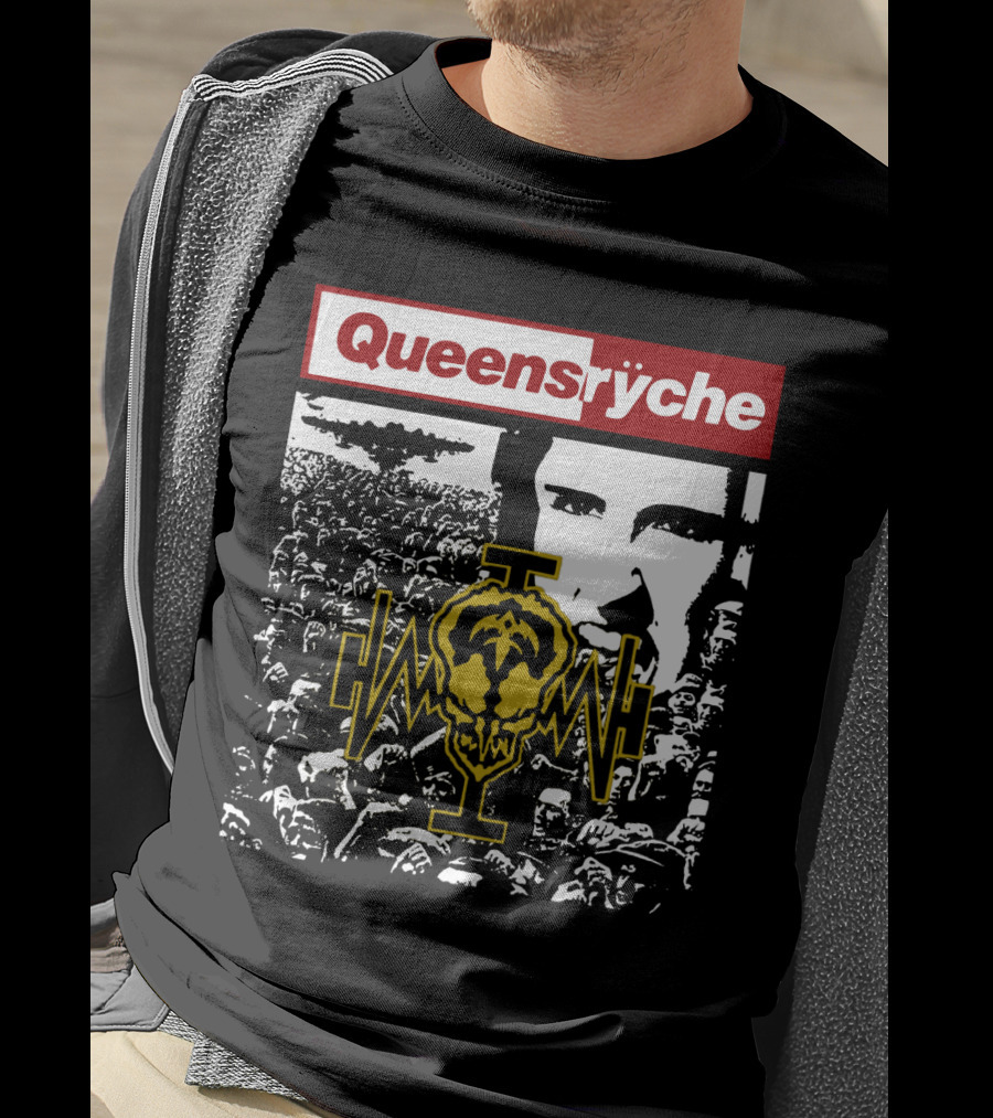 Queensrÿche Operation Mindcrime Album Artwork Iconic Skull T-Shirt