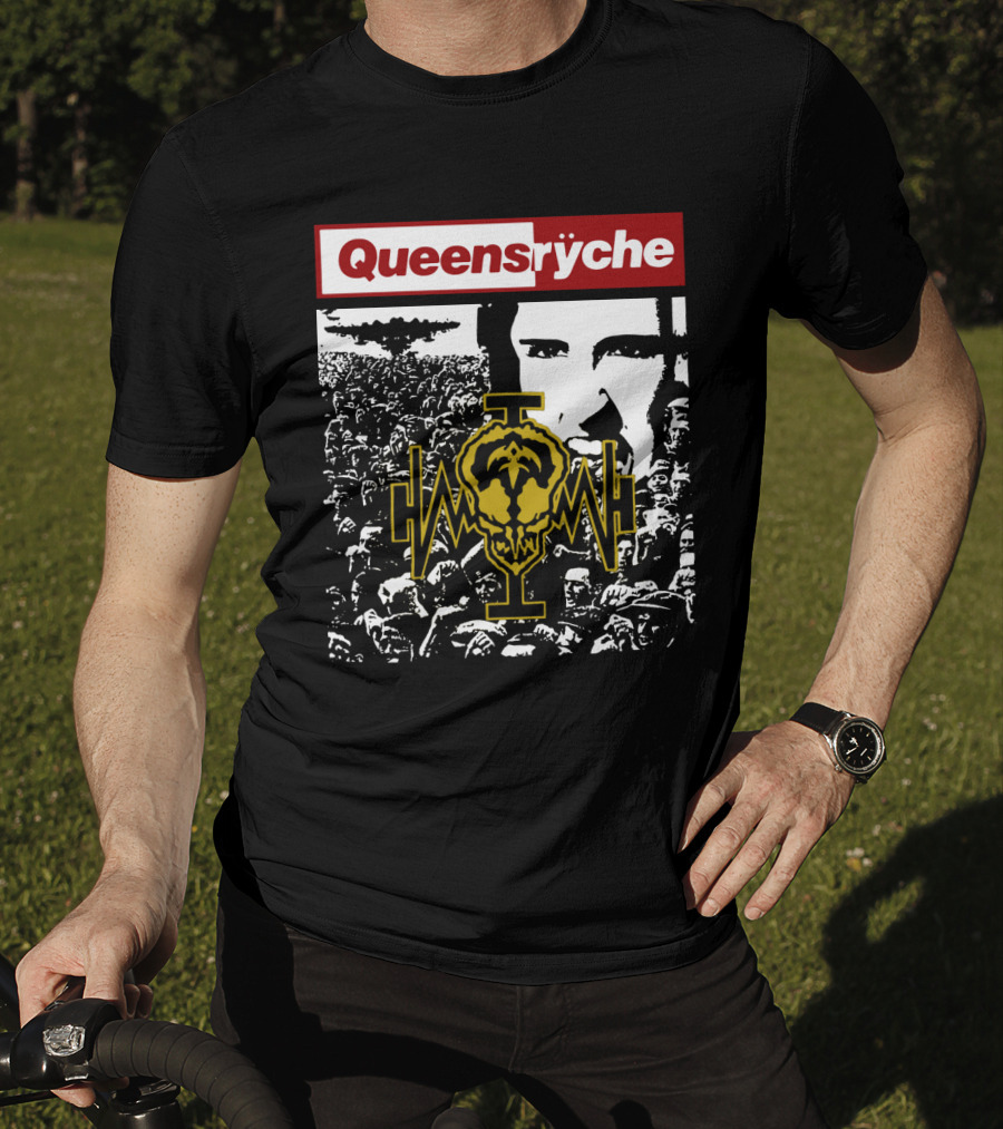 Queensrÿche Operation Mindcrime Album Artwork Iconic Skull T-Shirt