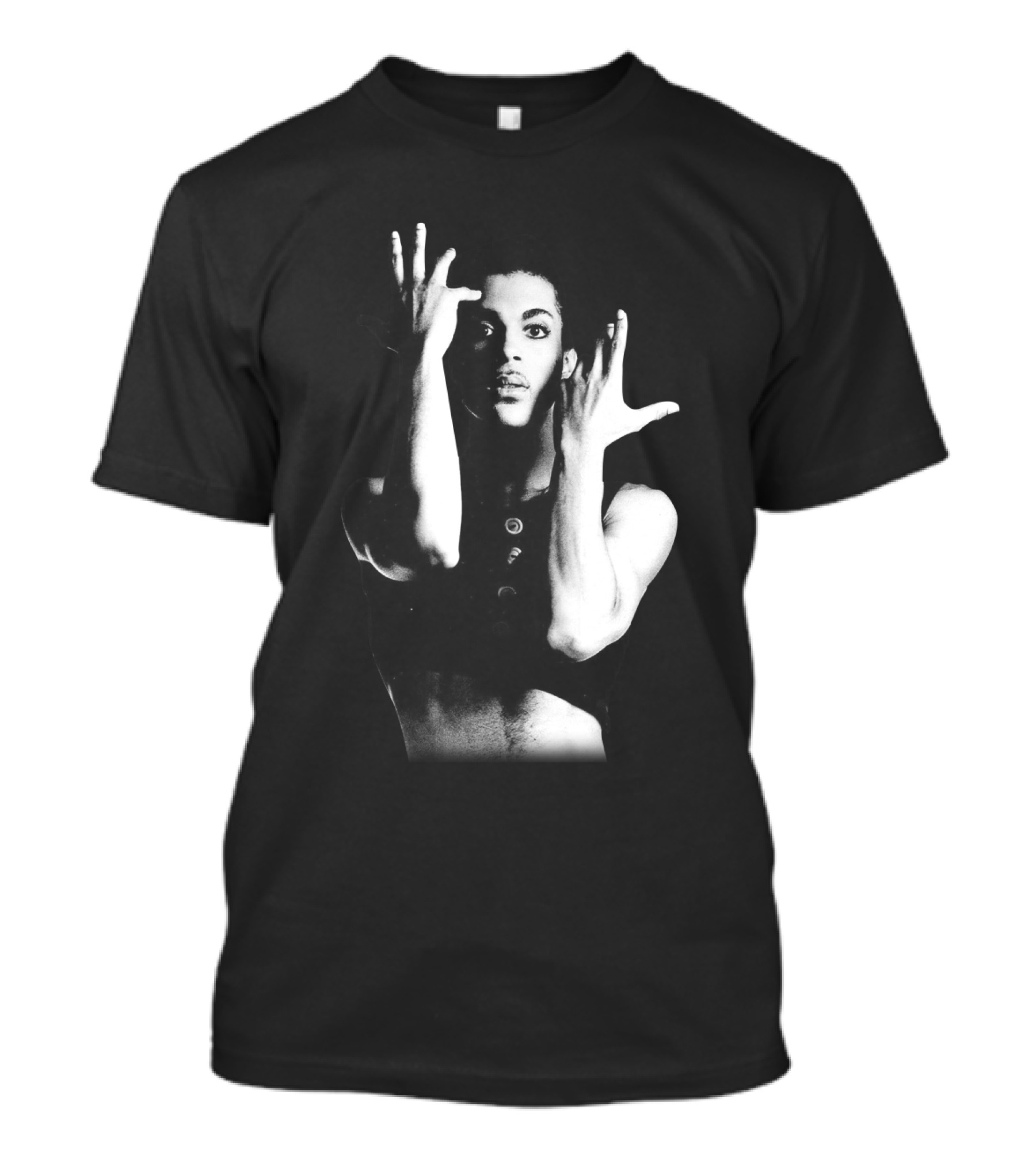 Prince Parade Black And White Iconic Pose T-Shirt