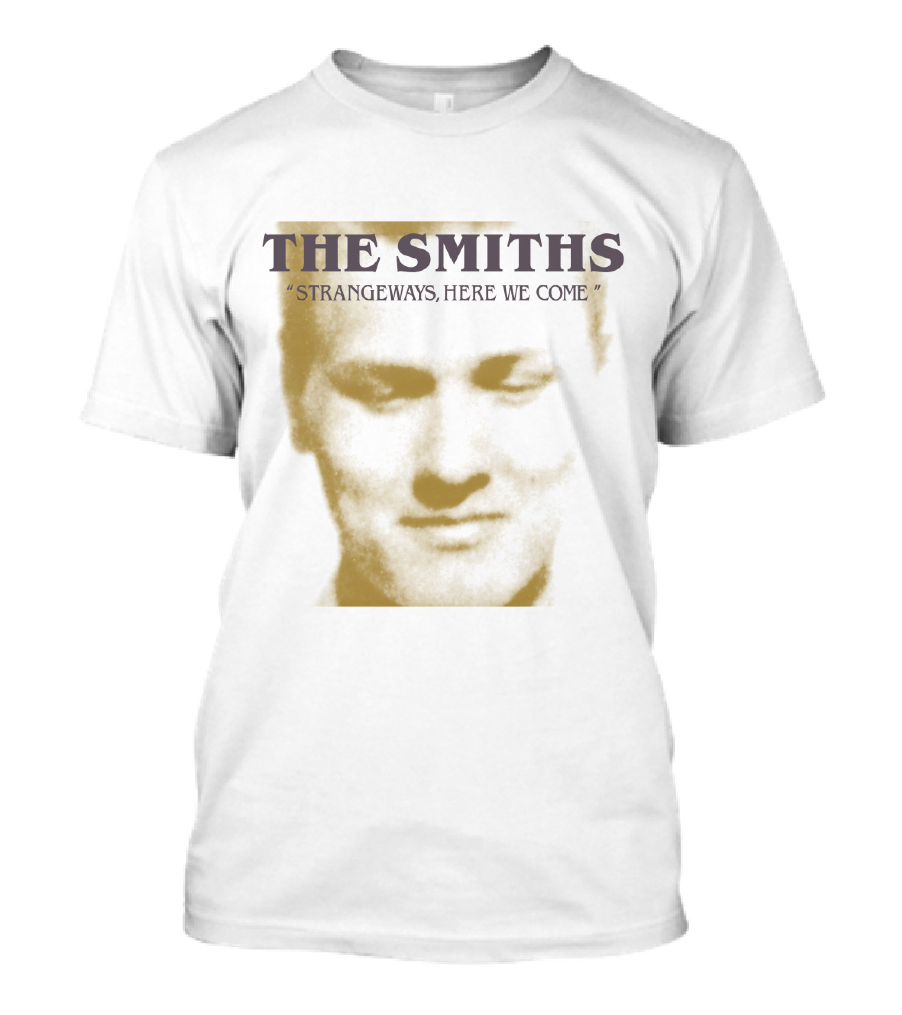 The Smiths Strangeways Here We Come Album Cover Face T-Shirt