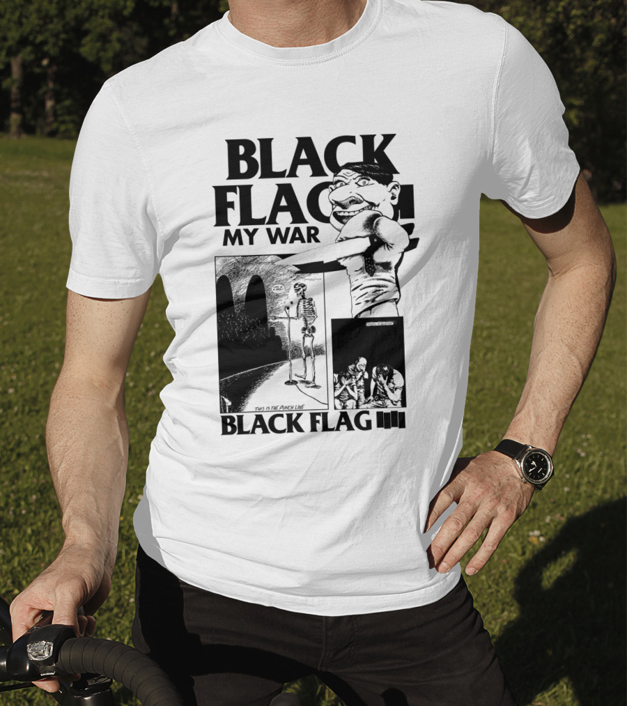 Black Flag My War This Is The Punch Line T-Shirt