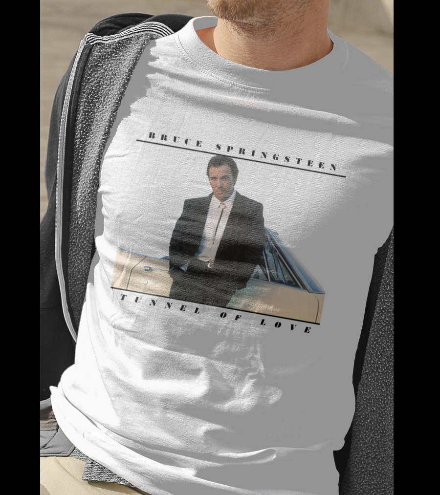Bruce Springsteen Tunnel Of Love Album Cover Image T-Shirt