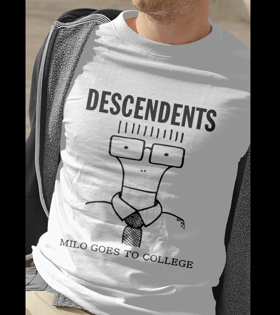 Descendents Milo Goes To College Iconic Cartoon T-Shirt
