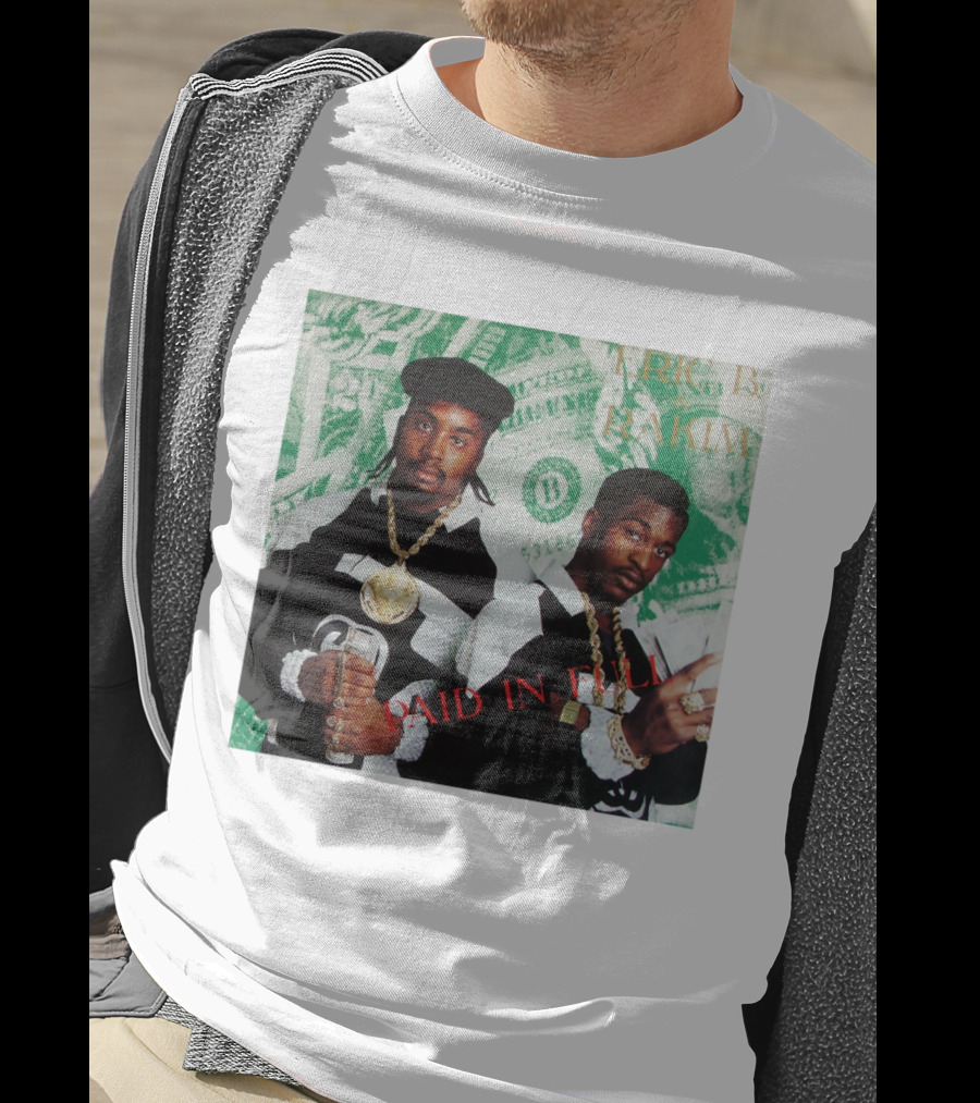 Eric B And Rakim Paid In Full Vintage Hip-Hop Album Cover T-Shirt