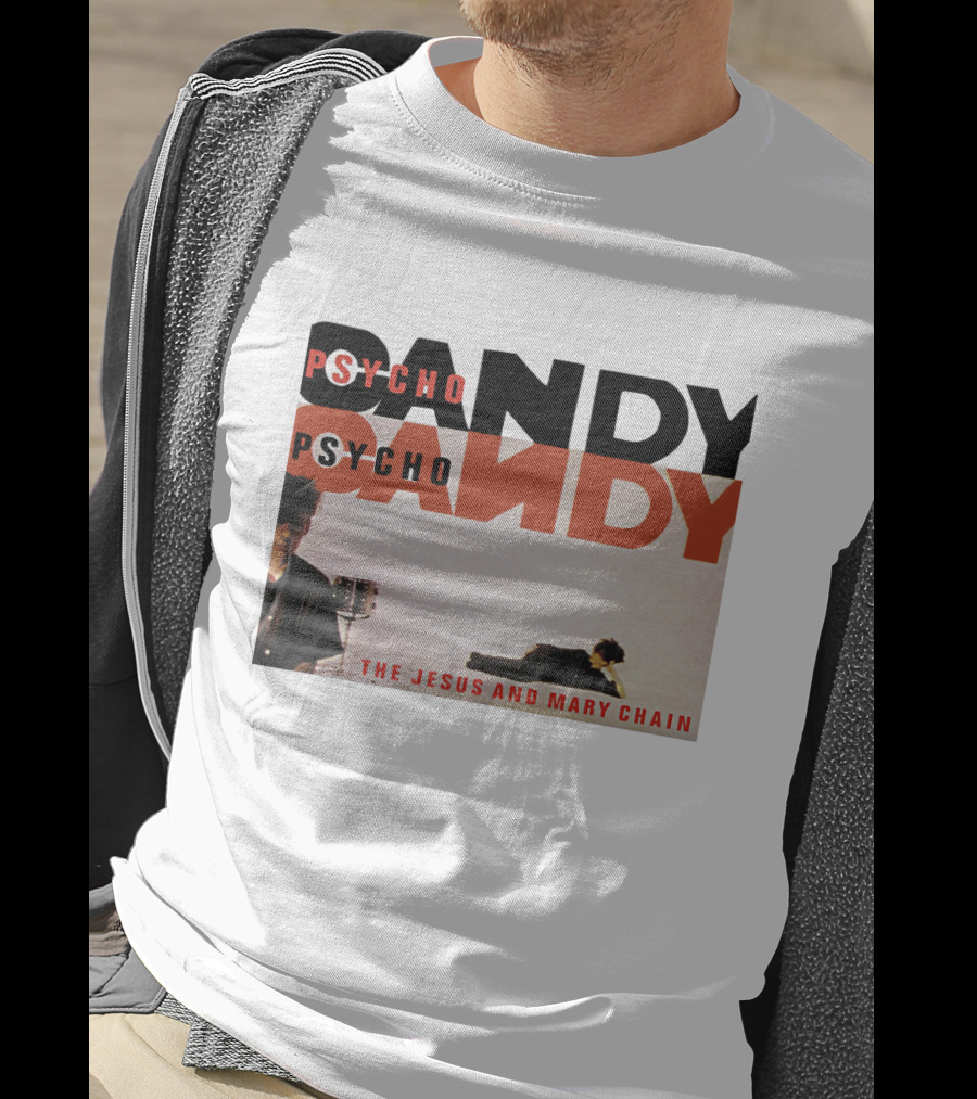Psychocandy Album Cover The Jesus And Mary Chain T-Shirt