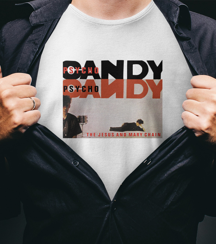 Psychocandy Album Cover The Jesus And Mary Chain T-Shirt