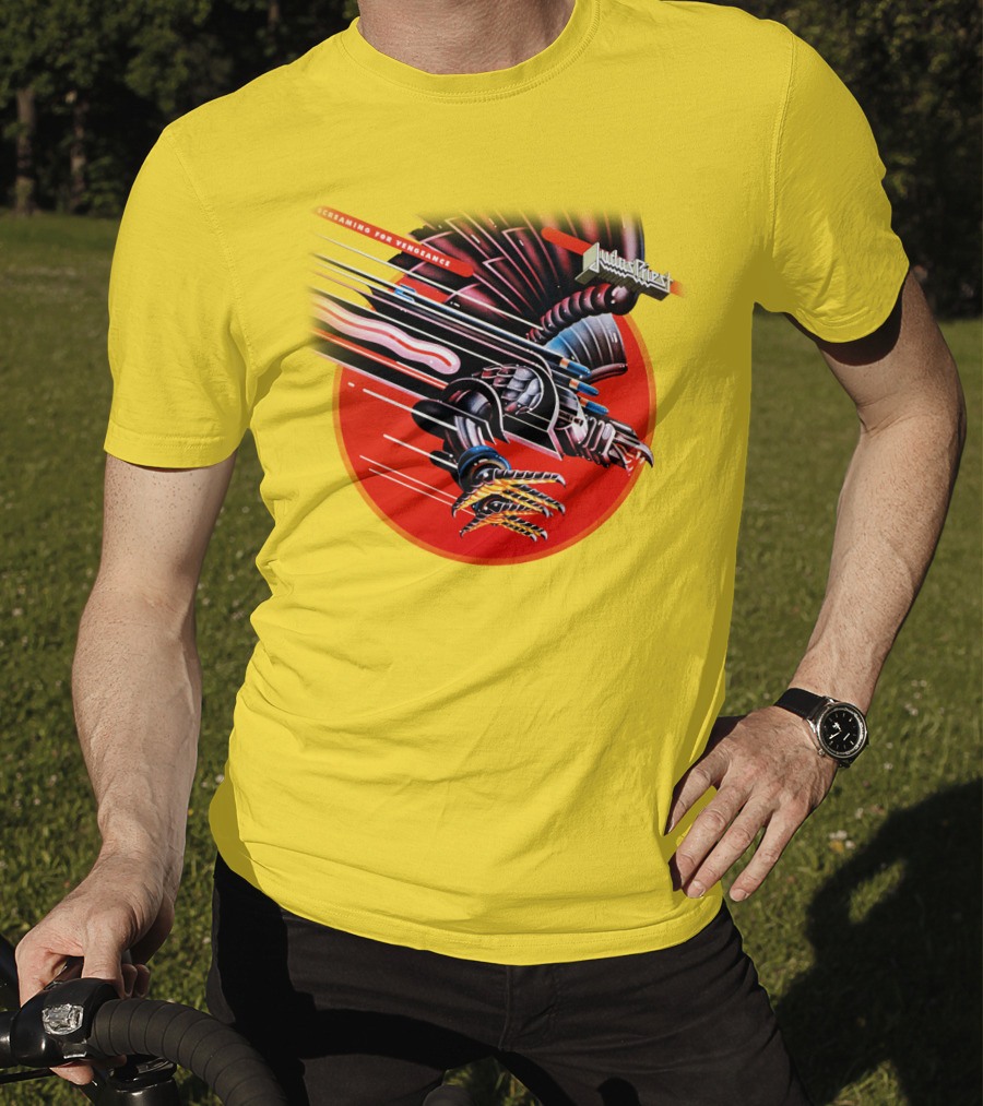 Judas Priest Screaming For Vengeance Metal Eagle T-Shirt