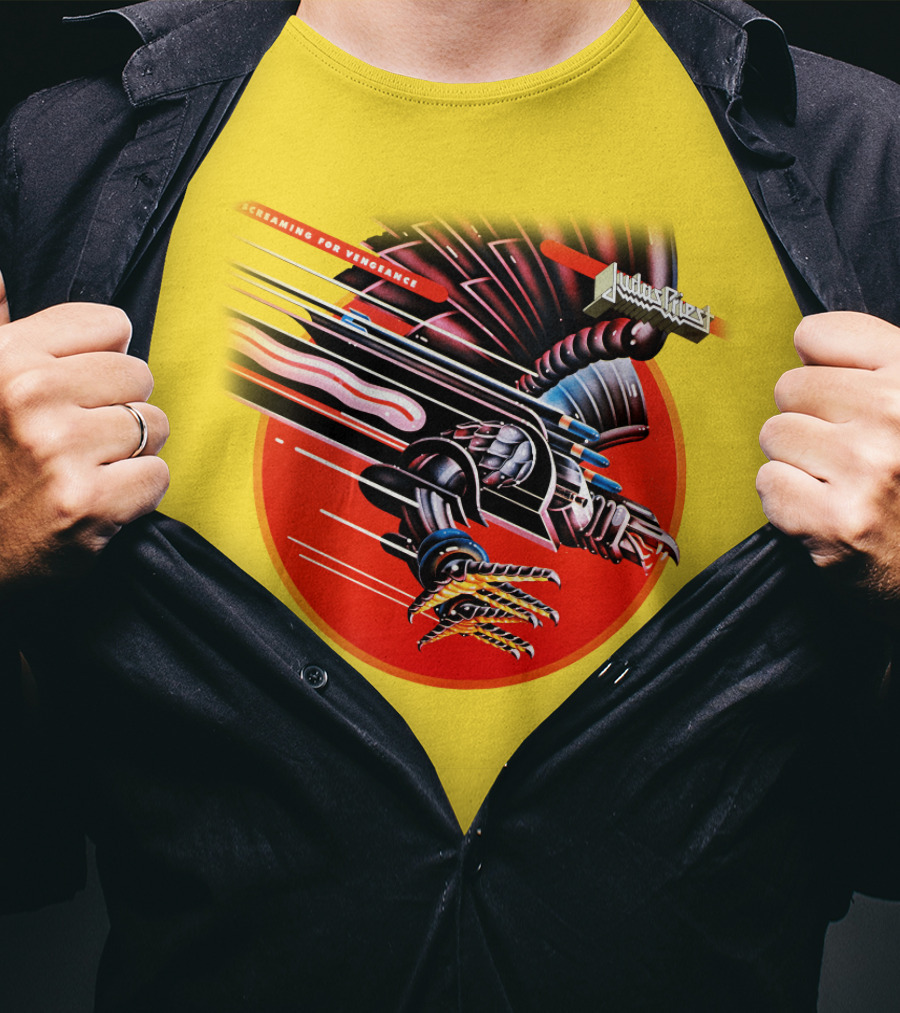 Judas Priest Screaming For Vengeance Metal Eagle T-Shirt