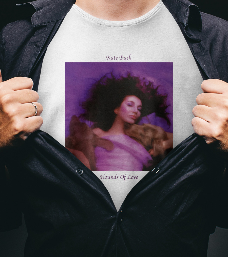 Kate Bush Hounds Of Love Album Cover Image T-Shirt