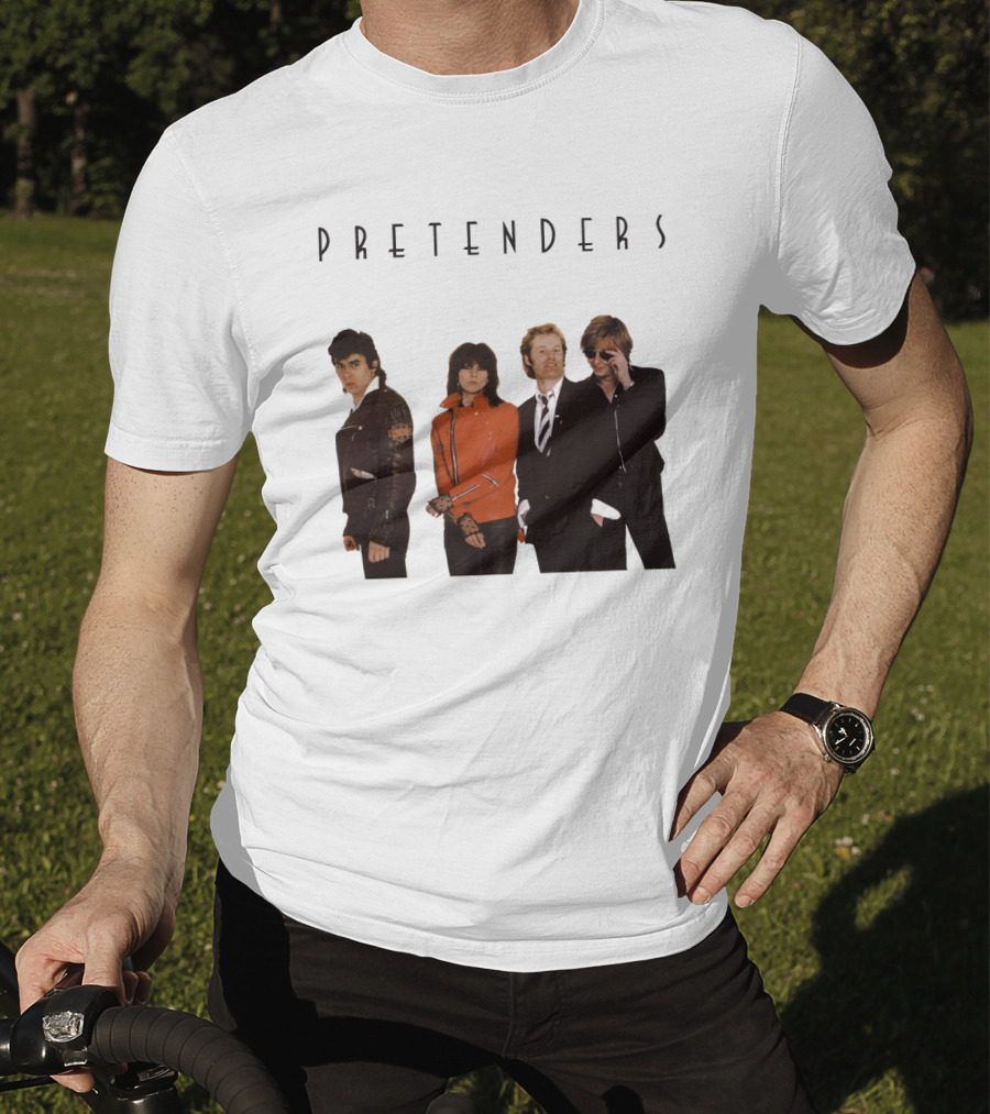 Pretenders Band Classic Album Cover Featuring Iconic Lineup T-Shirt