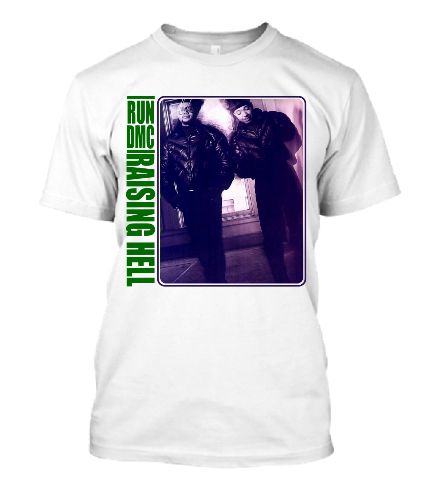 Run Dmc Raising Hell 1986 Music Album Hip Hop Legends T-Shirt