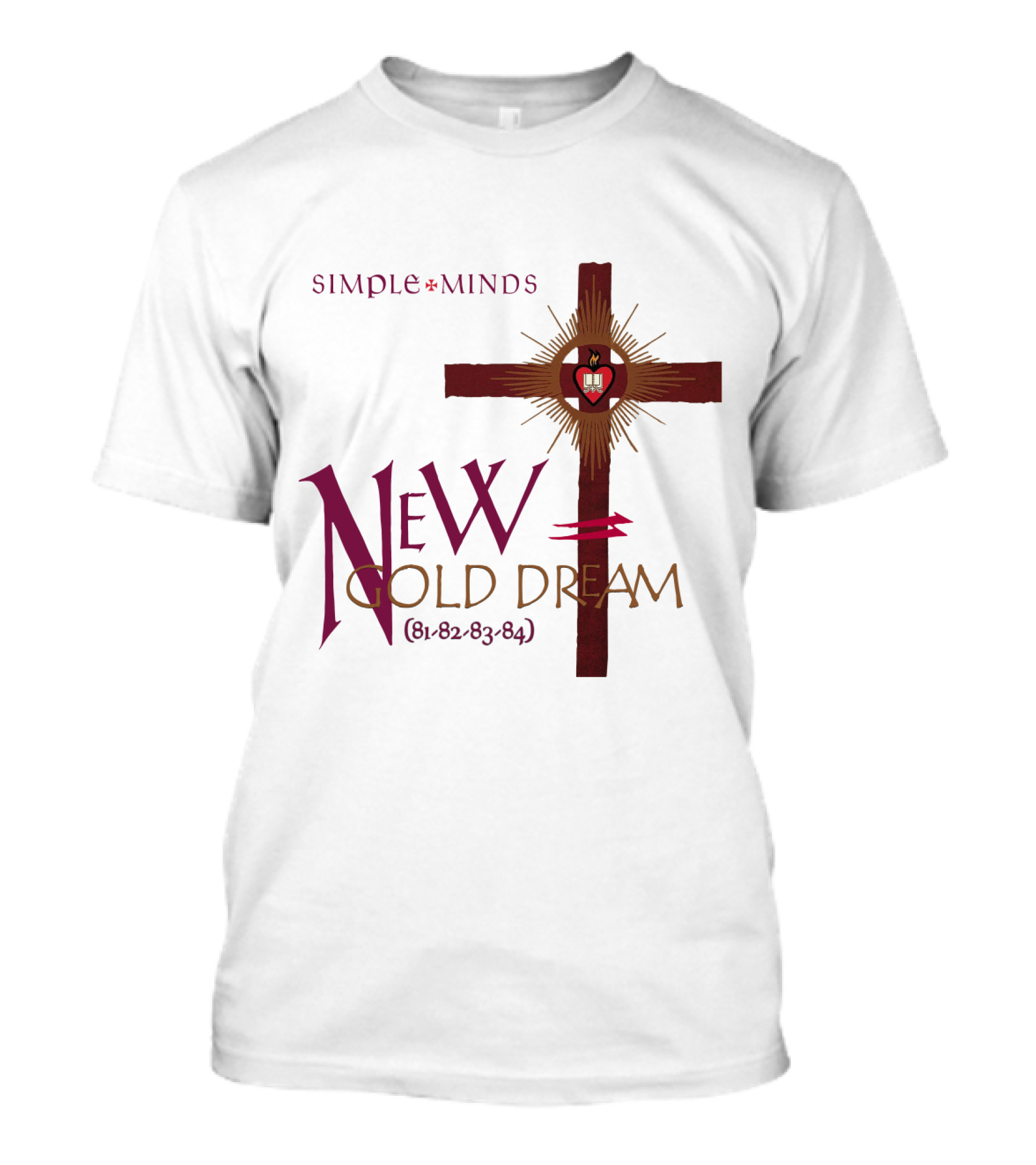 Simple Minds New Gold Dream 81 82 83 84 T-Shirt