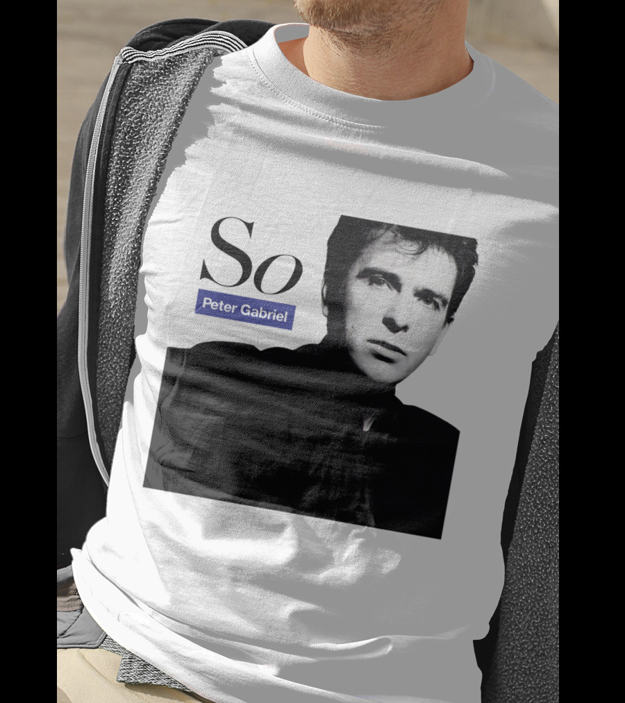 So Peter Gabriel Album Cover T-Shirt