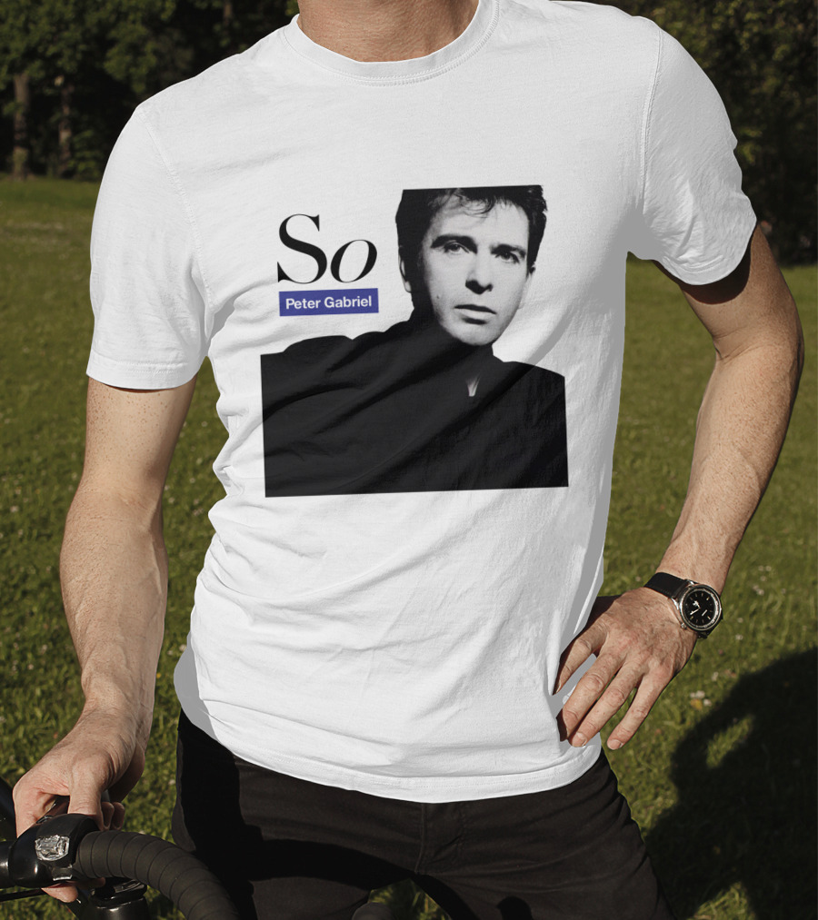 So Peter Gabriel Album Cover T-Shirt