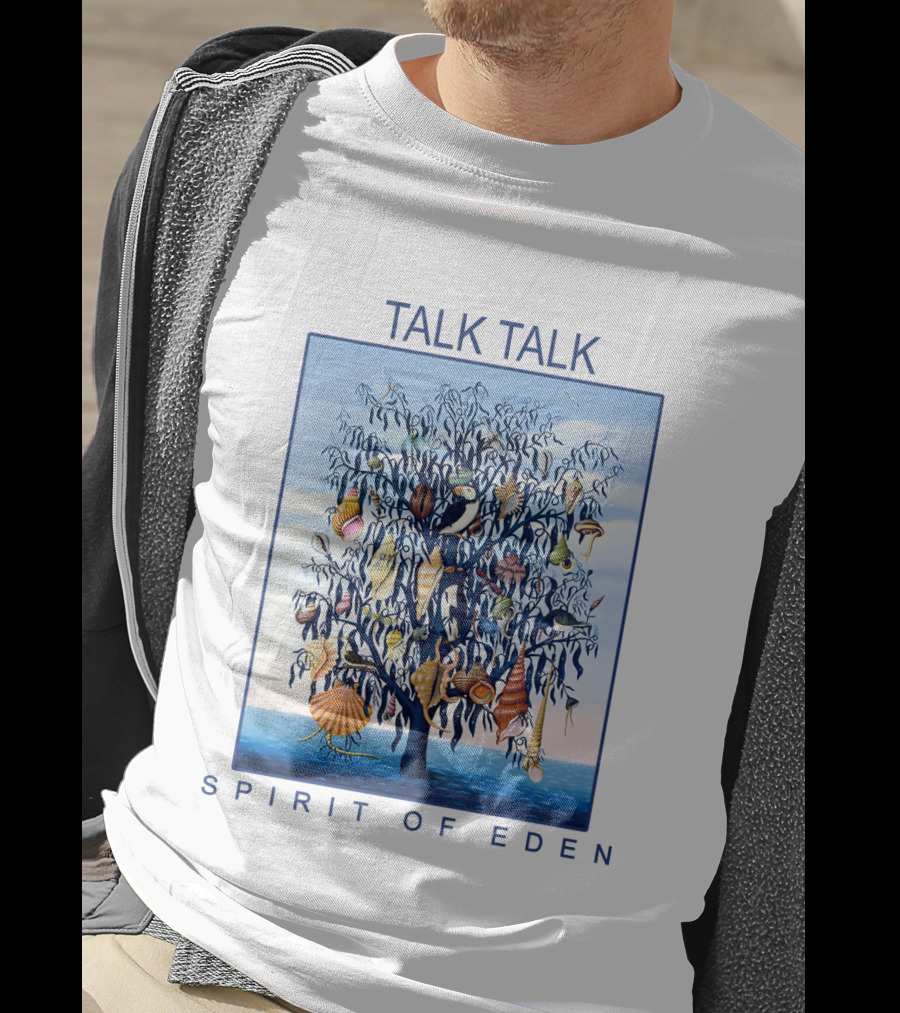 Talk Talk Spirit Of Eden Tree With Shells And Leaves T-Shirt