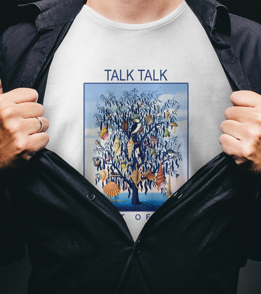 Talk Talk Spirit Of Eden Tree With Shells And Leaves T-Shirt