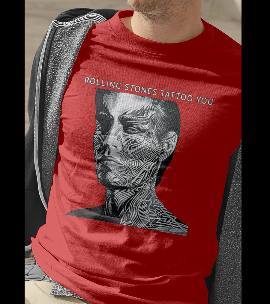 Rolling Stones Tattoo You Face Art T-Shirt