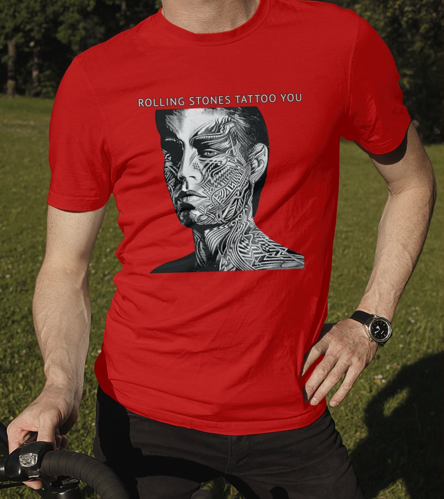 Rolling Stones Tattoo You Face Art T-Shirt