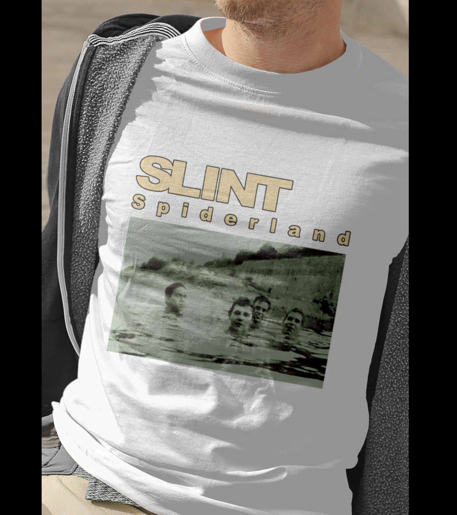 SLINT Spiderland Band Album Cover Swimming Image T-Shirt
