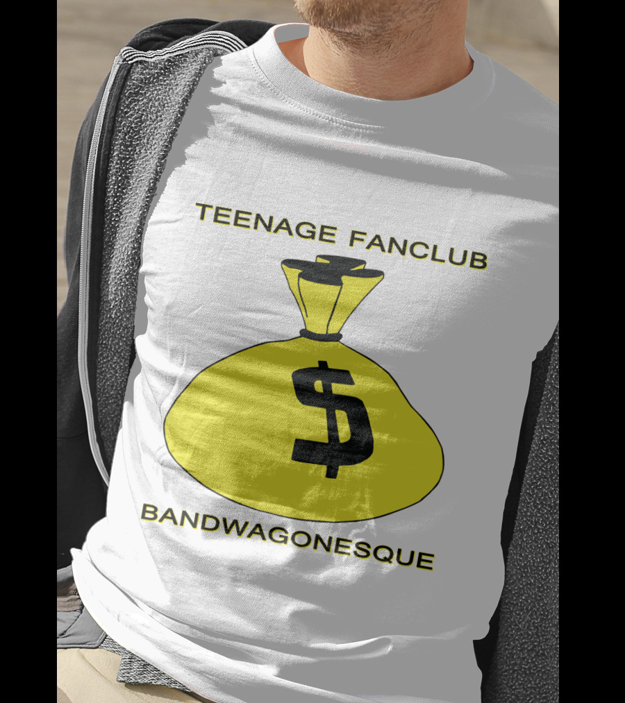 Teenage Fanclub Bandwagonesque Money Bag Icon With Dollar Sign T-Shirt