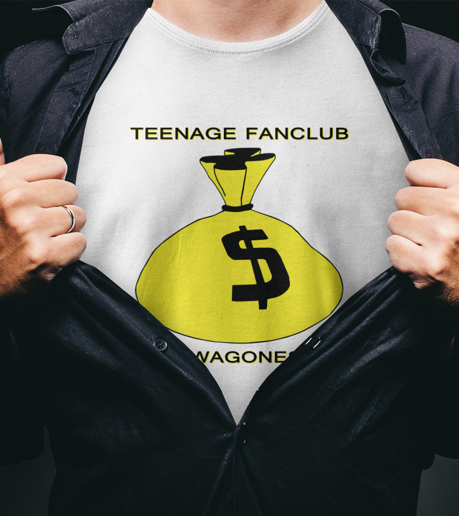Teenage Fanclub Bandwagonesque Money Bag Icon With Dollar Sign T-Shirt