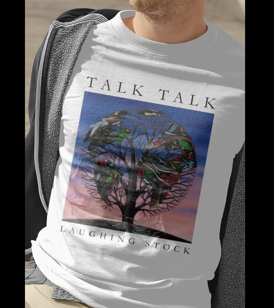 Talk Talk Laughing Stock Surreal Tree With Birds T-Shirt