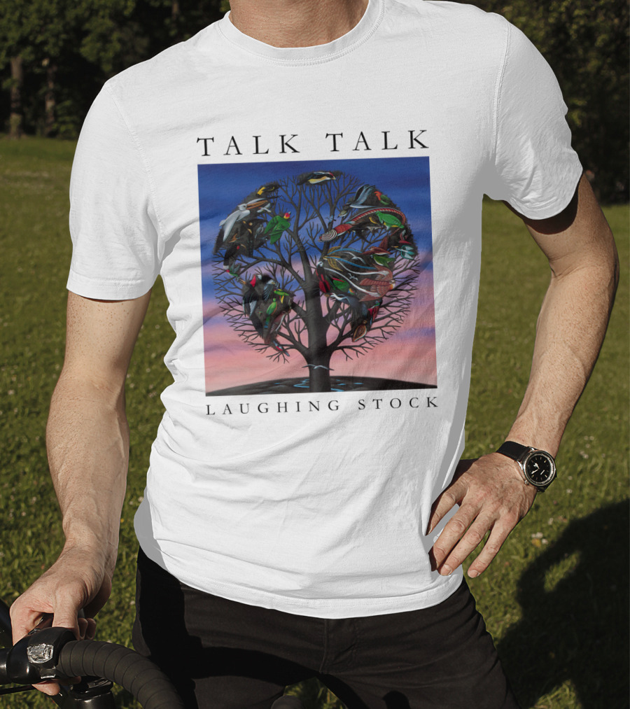 Talk Talk Laughing Stock Surreal Tree With Birds T-Shirt
