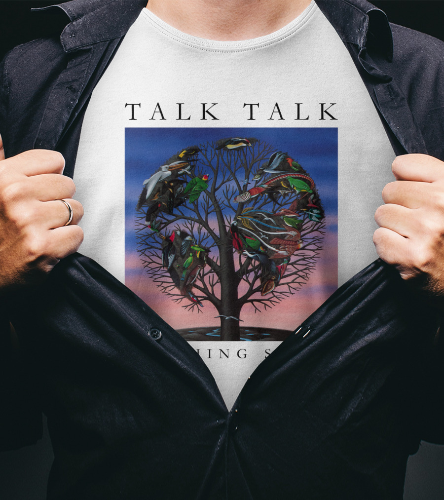 Talk Talk Laughing Stock Surreal Tree With Birds T-Shirt