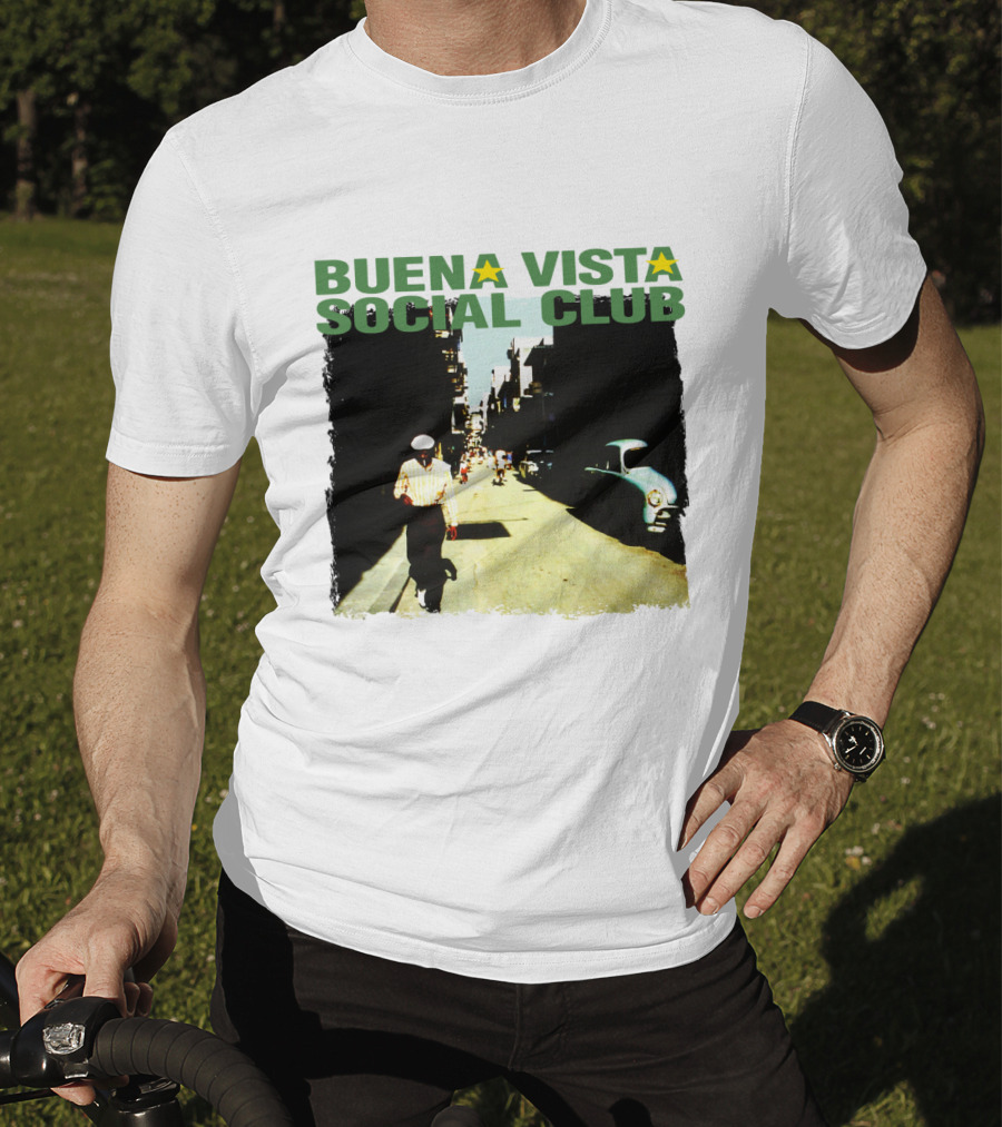Buena Vista Social Club Vintage Havana Street Scene T-Shirt