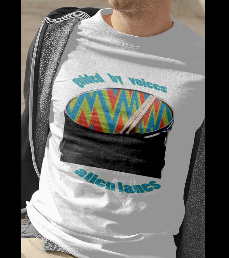Guided By Voices Alien Lanes Drum T-Shirt