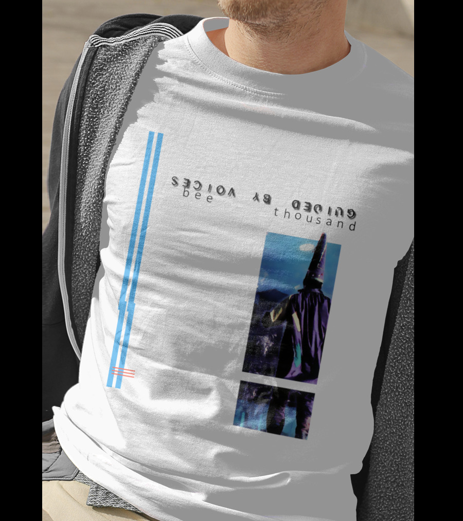 Guided By Voices Bee Thousand Wizard Reflection Retro Album Cover T-Shirt