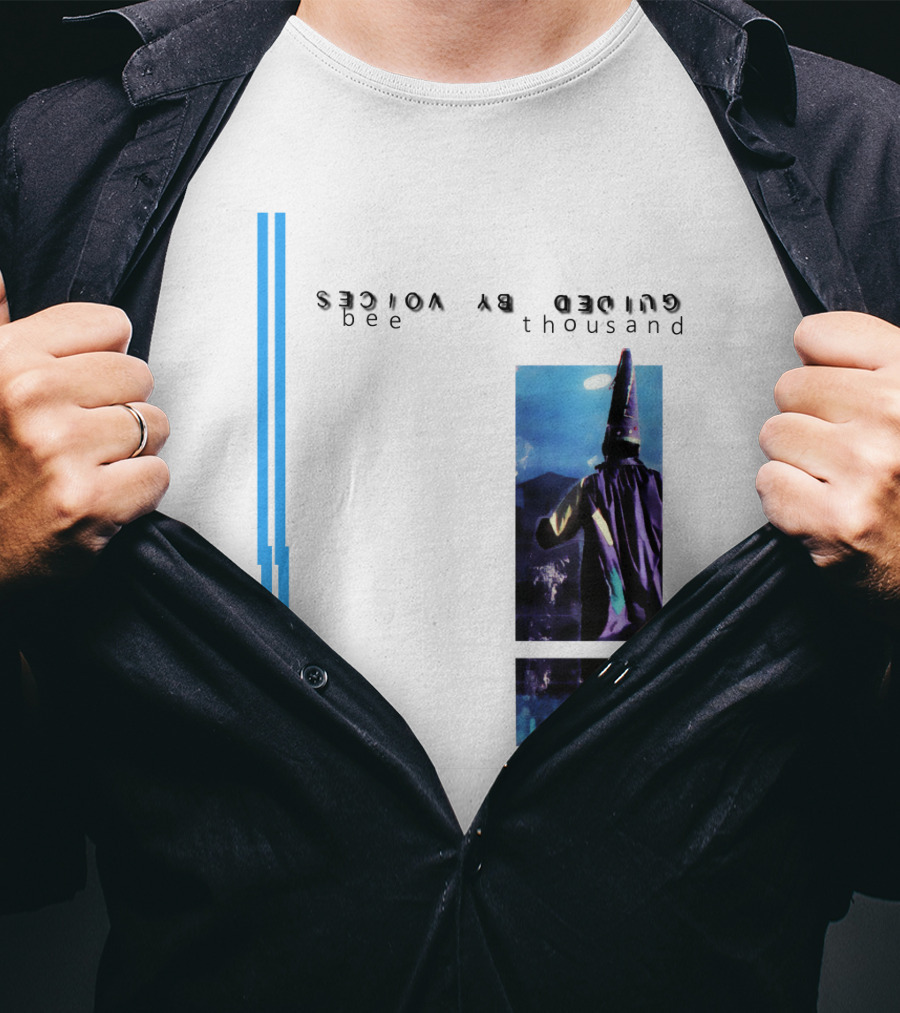 Guided By Voices Bee Thousand Wizard Reflection Retro Album Cover T-Shirt