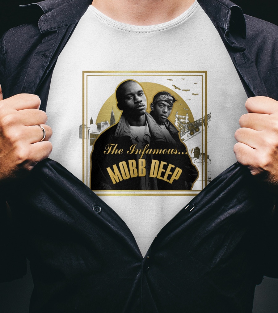 The Infamous Mobb Deep New York City Skyline T-Shirt