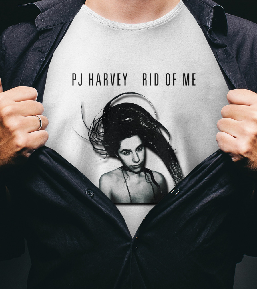 PJ Harvey Rid Of ME Album Cover T-Shirt