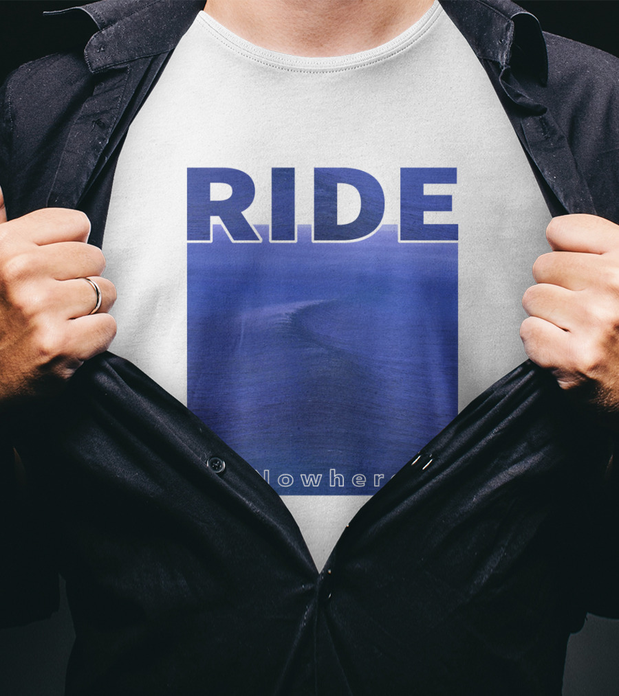 Ride Nowhere Shoegaze Album Cover T-Shirt