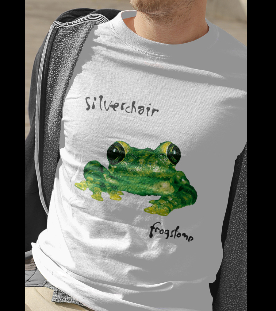 Silverchair Frogstomp Frog Green Eyes T-Shirt